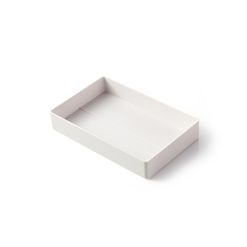 Boîte de rangement de bureau, organisateur de bureau, tiroir à papier A4, boîte de rangement, armoire à fichiers empilable, porte-stylo, porte-Document, boîte de rangement de format A4: C-Off-white