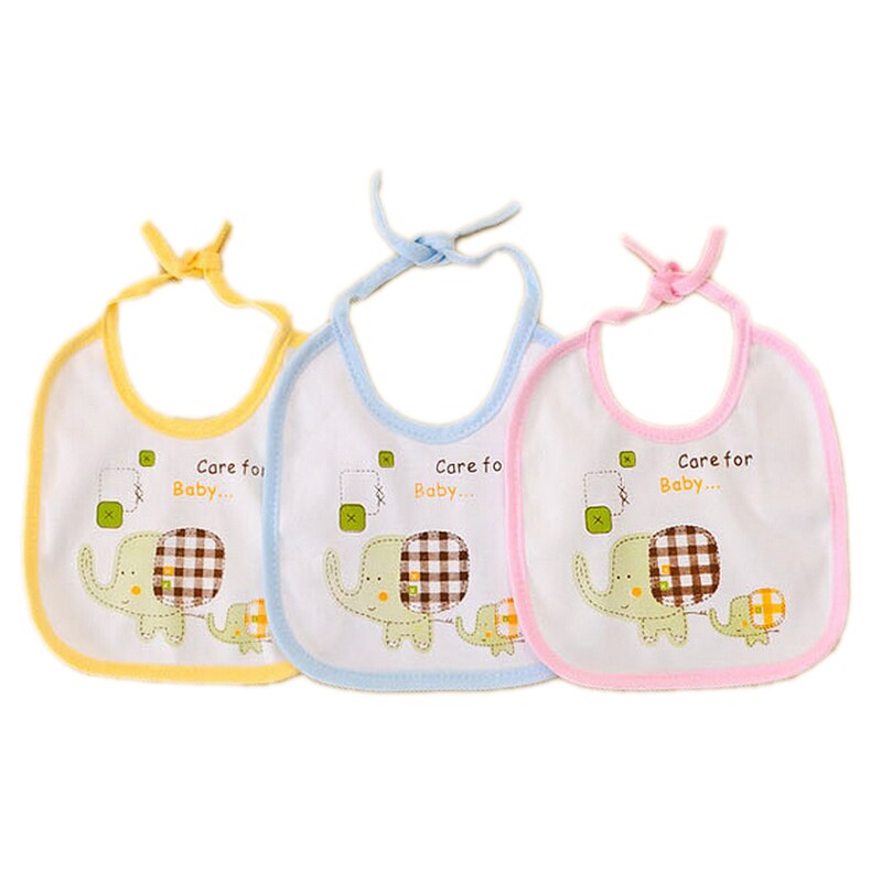 Babero para bebés, bolsa de arroz para bebés, baberos, ropa impermeable de algodón para niños, 19cm * 18 cm/7,48 "* 7,09"