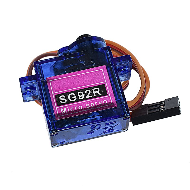 SG92R 2.5KG Micro 9g Servo Nylon Carbon fiber Gears Replace SG90 For RC Model Aeromodelling Helicopter Parts