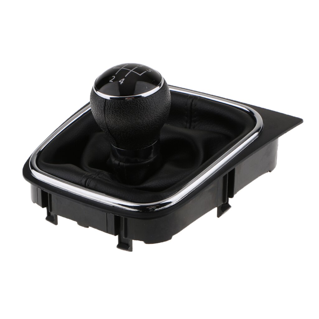 Manual Gear Shift Knob Shifter Boot for VW Golf MK5 MK6