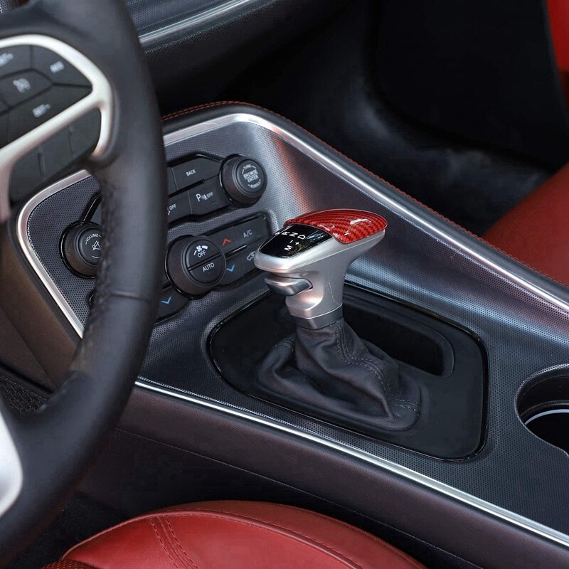 Voor challenger versnellingspookknop afdekking accessoires voor dodge challenger charger
