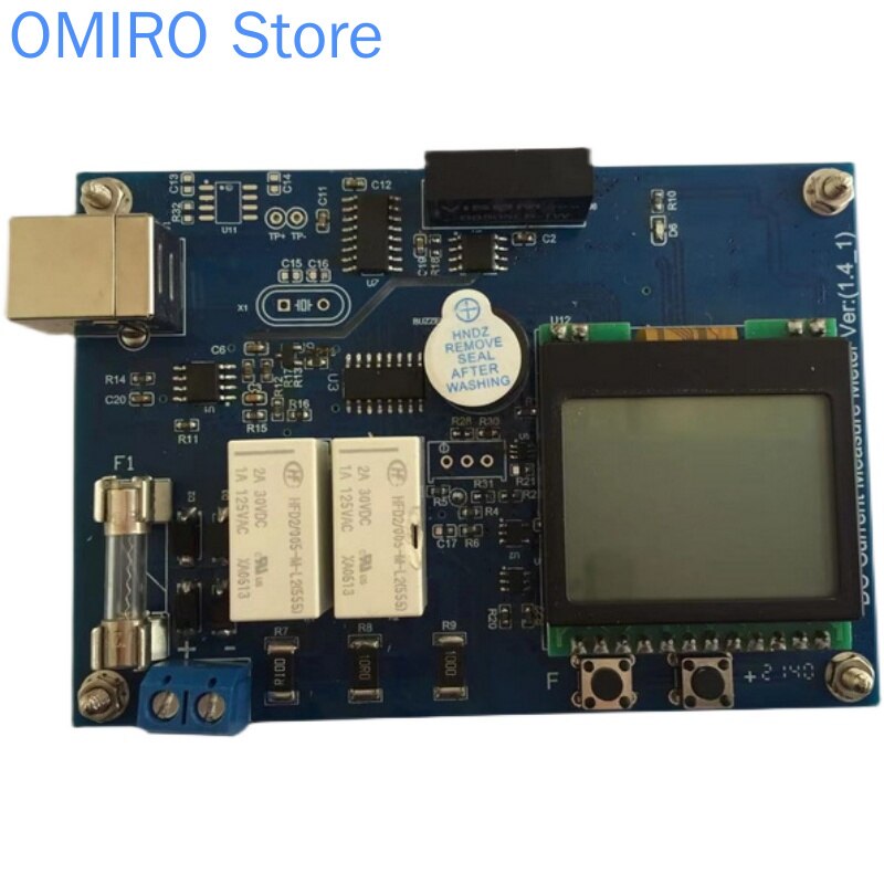 DC Current Measuring Board, Manual / Automatic Range, Micro Ampere Measurement, Intelligent UA Meter 1ua-3a, with LCD Screen