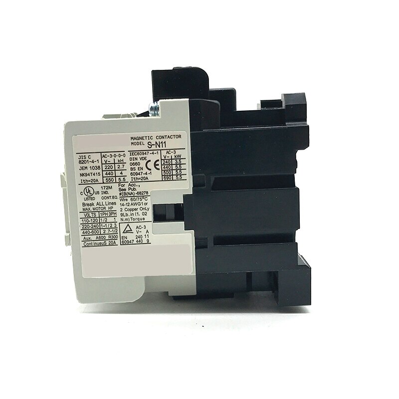 S -n11 220 v380v 20a magnetisk vekselstrøm, kontakt s -n11 ac niveau 3,  kontakt elevatorkontaktor