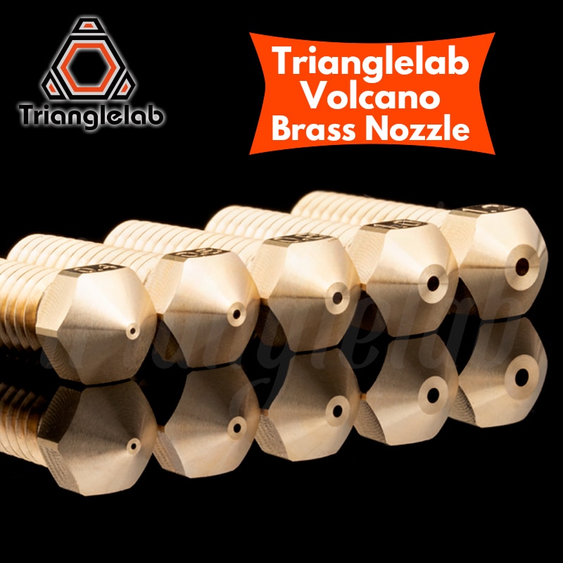 Trianglelab T-Vulkaan Nozzle 1.75Mm Grote Flow Custom Modellen Voor 3D Printers Hotend Voor E3D Vulkaan hotend J-Head