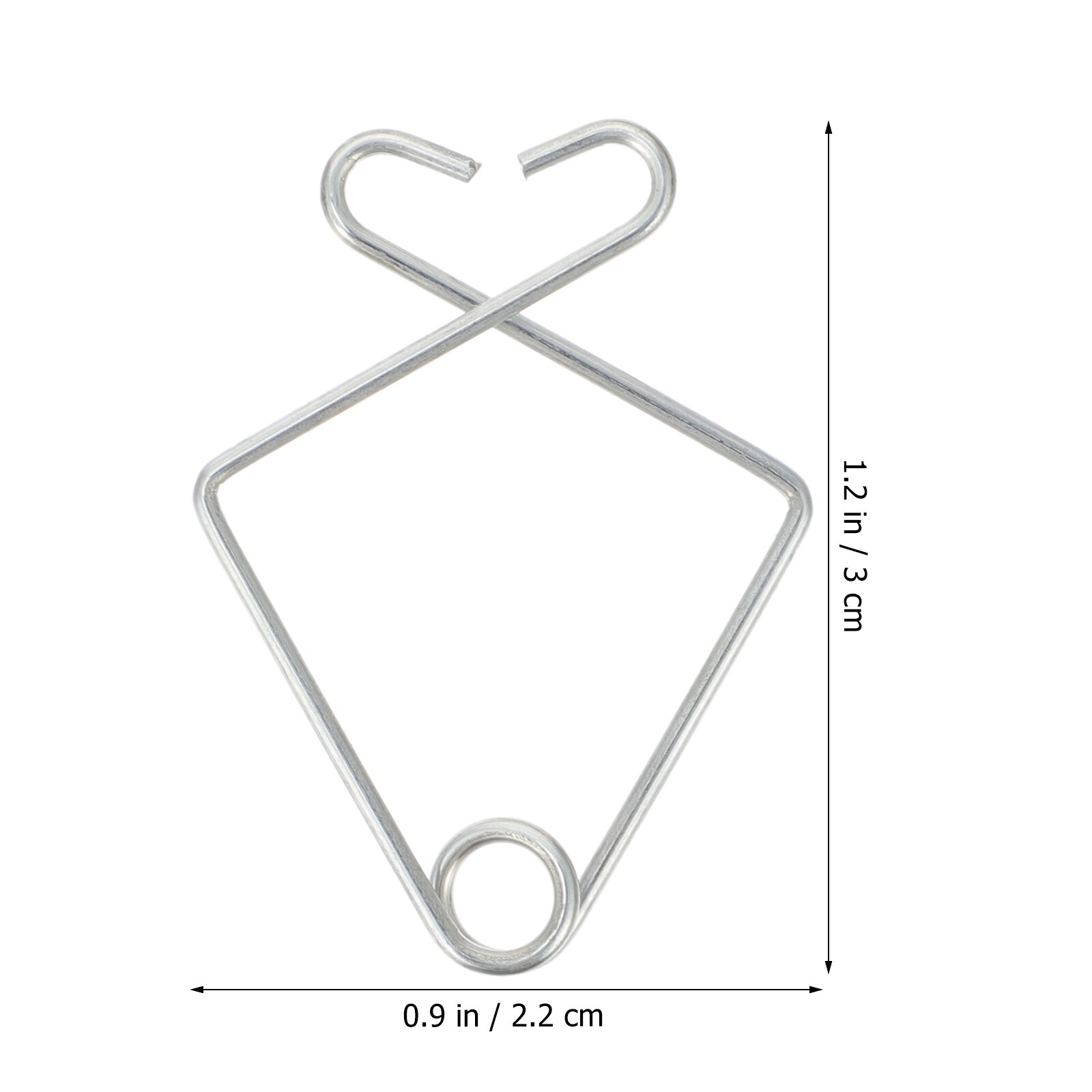 50pcs Ceiling Hook Clips Heavy Duty Durable Anti-rust Ceiling Hanger Ceiling Tile Hooks Ceiling Hook Clip