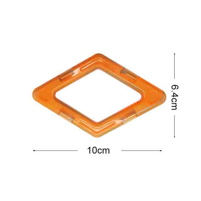 Sviluppo di intelligenza dei bambini bastone regalo preferito building block giocattoli Creativi di disegno magnetico multi-tipo di blocchi di costruzione: diamond