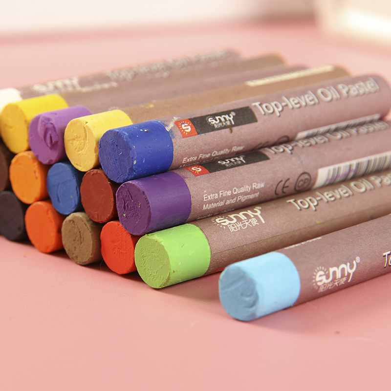 Color Oil Painting Stick Set 12/16/25/36/50 Colors Soft Oily Crayon Art Painting Safety Children Kids Crayon Stationery