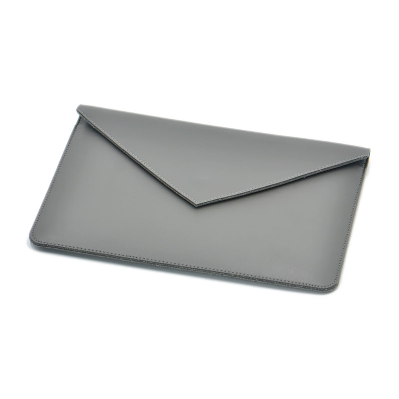 Laptoptaske, etui, 13/14/15.4/16 -tommer taske, kuvertformet pu-læderetui til macbook pro air 13.6 , 14.2-tommers dobbeltlomme