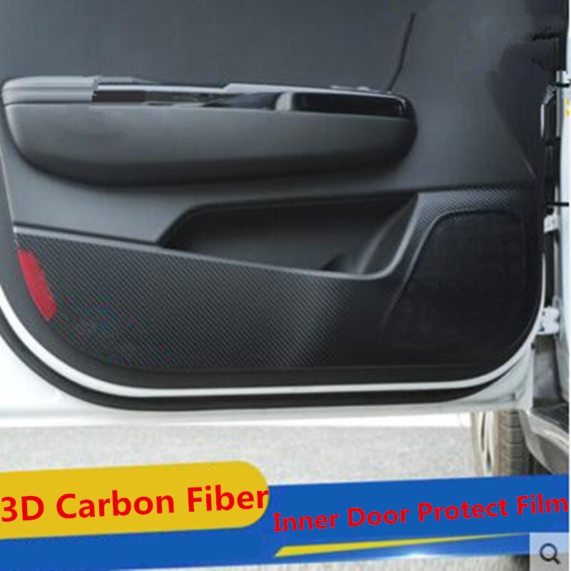 Pegatinas de protección de puertas Carmilla, Protector de fibra de carbono, para Kia Sportage Kx5 KX 5 QL , pegatina para coche