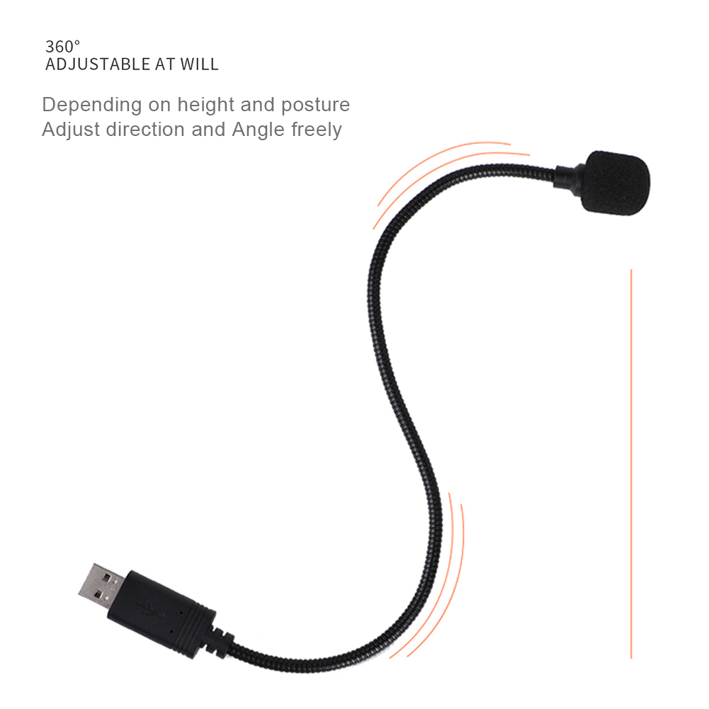 Mini Studio Speech USB Microphone Adjustable USB Laptop Microphone Stand Mic With Holder for Desktop PC Microphone Condenser