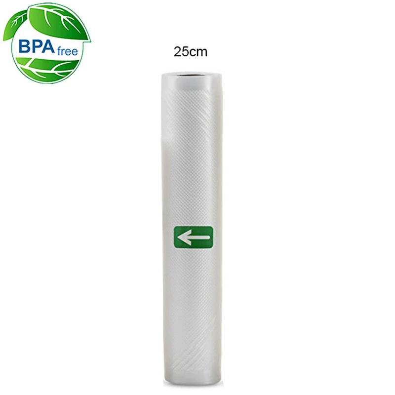 Lebensmittel-Vakuum beutel für Sous-Vide-Aufbewahrung verpackungs beutel für Vakuum ierer Fleisch Obst Gemüse 500cm/Rollen: Himmel Blau