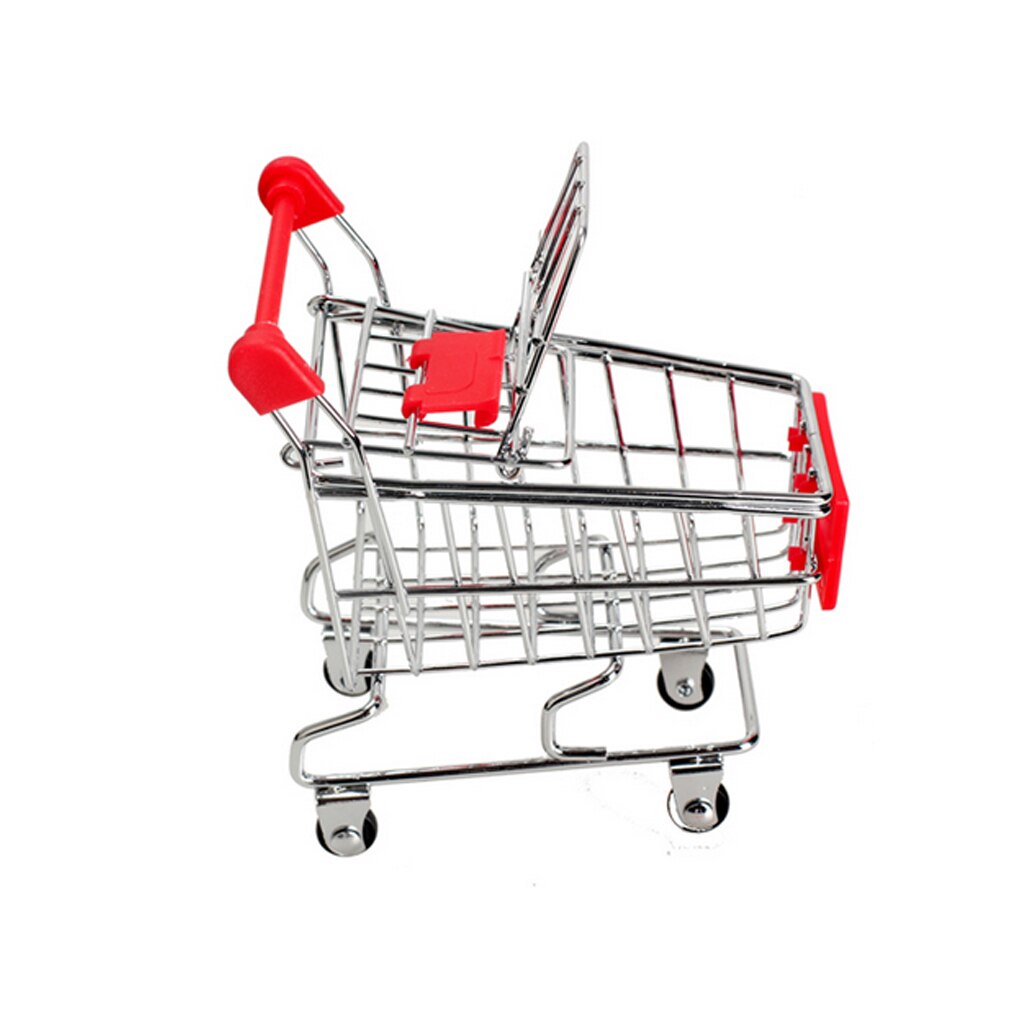 Caddie de supermarché pliable pour enfant, jouets de supermarché, de supermarché, de stockage, Mini caddie de courses: 1