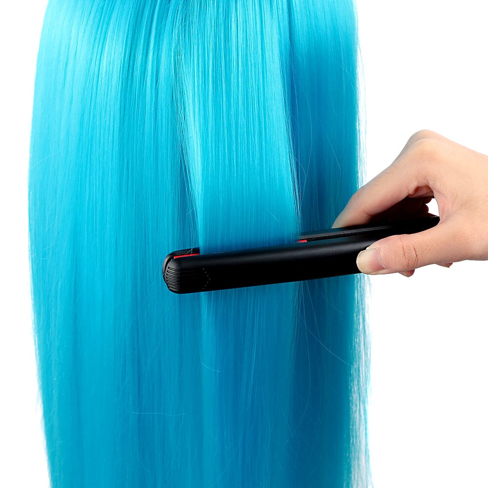 Mini BLack Hair Straightener Electronic Fast Hair Straightener Portable Hair Wet/Dryer Straightening Irons