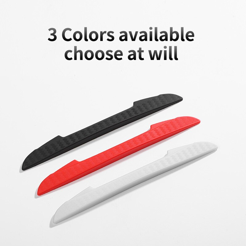 KUULAA 4Pcs Car Anti-Collision Strip Car Door Guard Protector Door Edge Trim Guards Styling Moulding Anti-Scratch Sticker