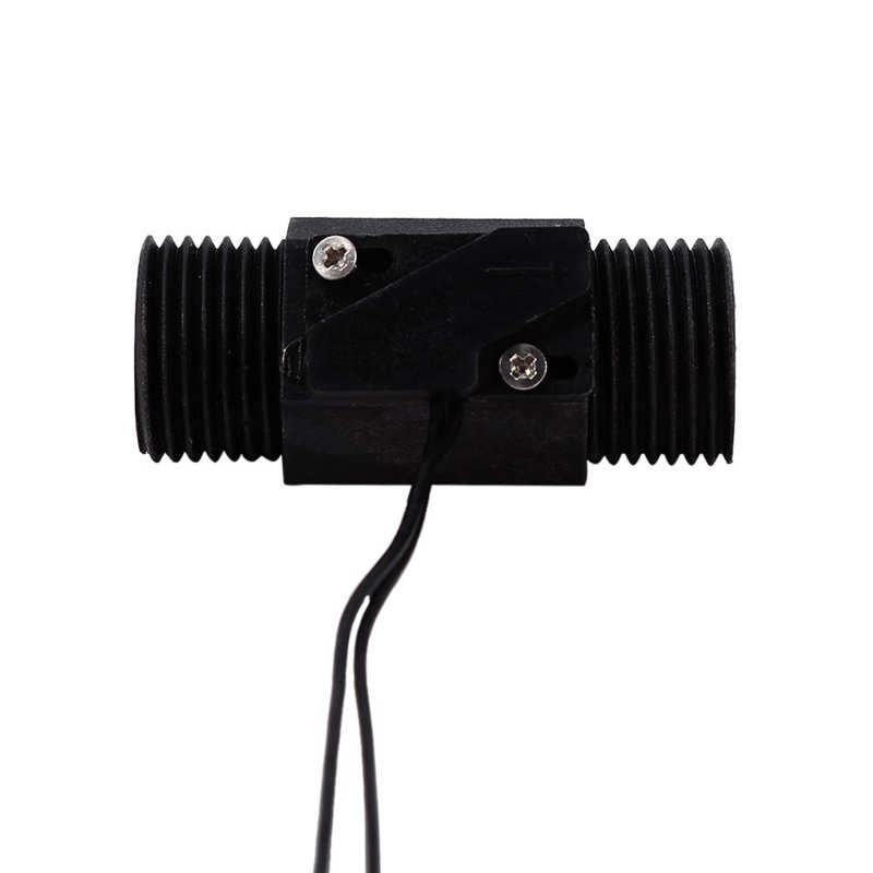 1pc Plastic Water Flow Switch Vertical/Horizontal Water Sensor Magnetic AC 220V Power Meter