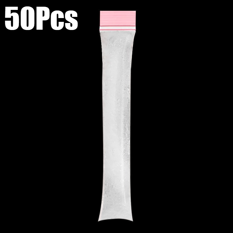 50/100Pcs Disposable Ice Popsicle Mold Bags Kitchen Ice Block Packaging Bag DIY Yogurt Juice Smoothie Bag Mould Tools: green