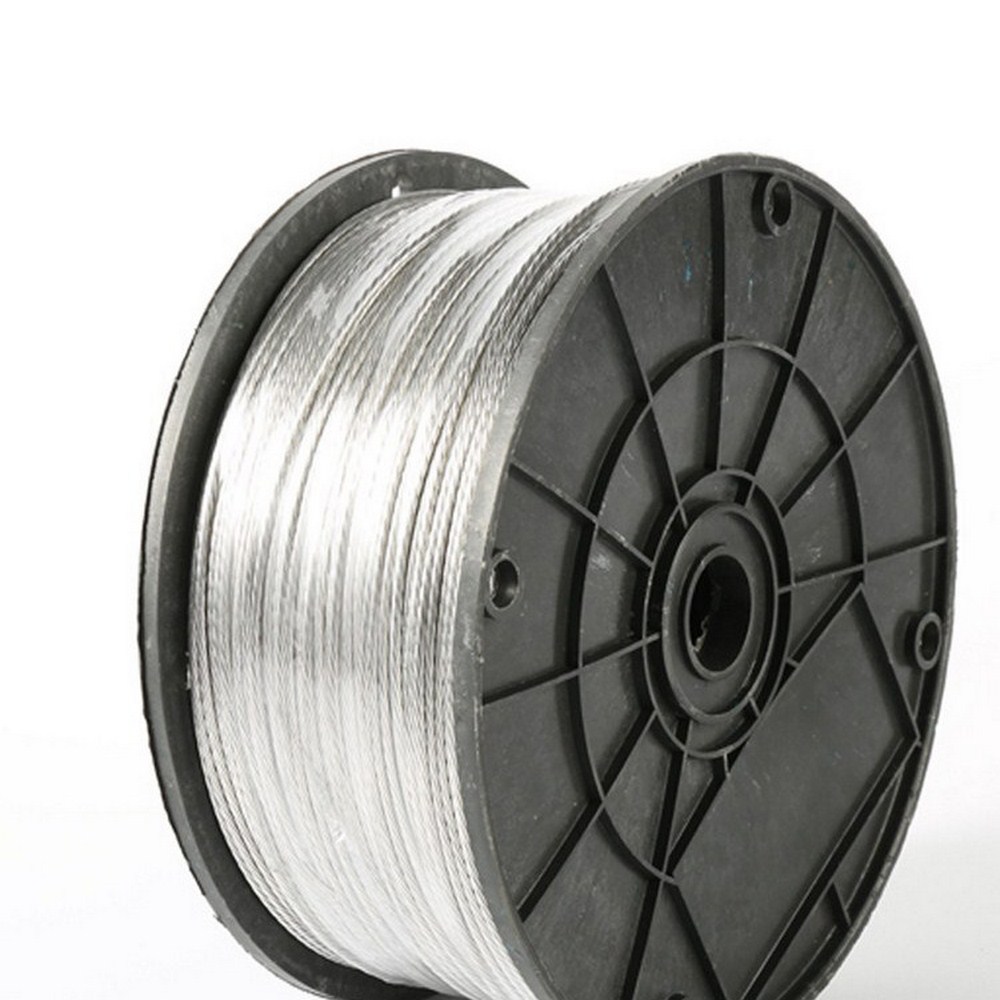 100m Electric Fence Wire Many 1.8 Strands Aluminum Magnesium Alloy Wire for Electronic Fence High Voltage Pulse Power Line 2.0mm
