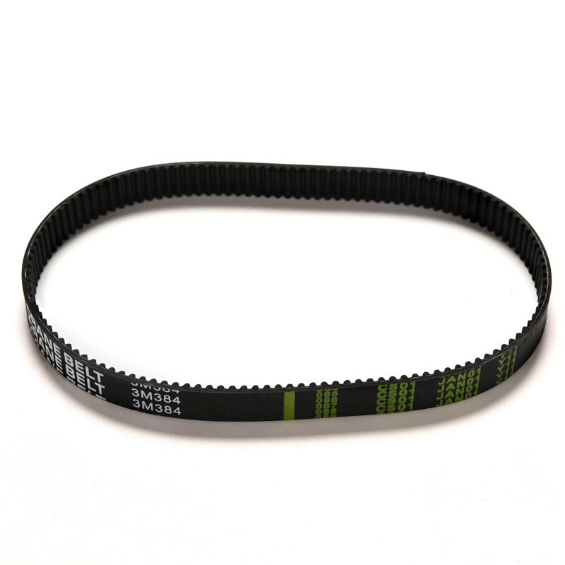 1pc htd 384-3m-12 escooter elektrisk scooter udskiftning 384mm længde drivrem