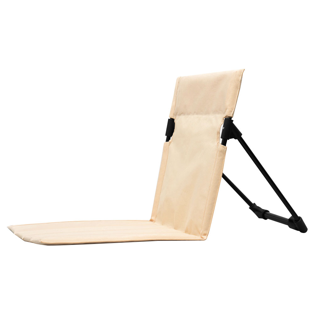 draussen Foldable Camping Sessel Foldable tragbar Strand Sessel Garten Park Single liegend Sessel Rückenlehne Kissen Picknick Camping: Ursprünglich Titel