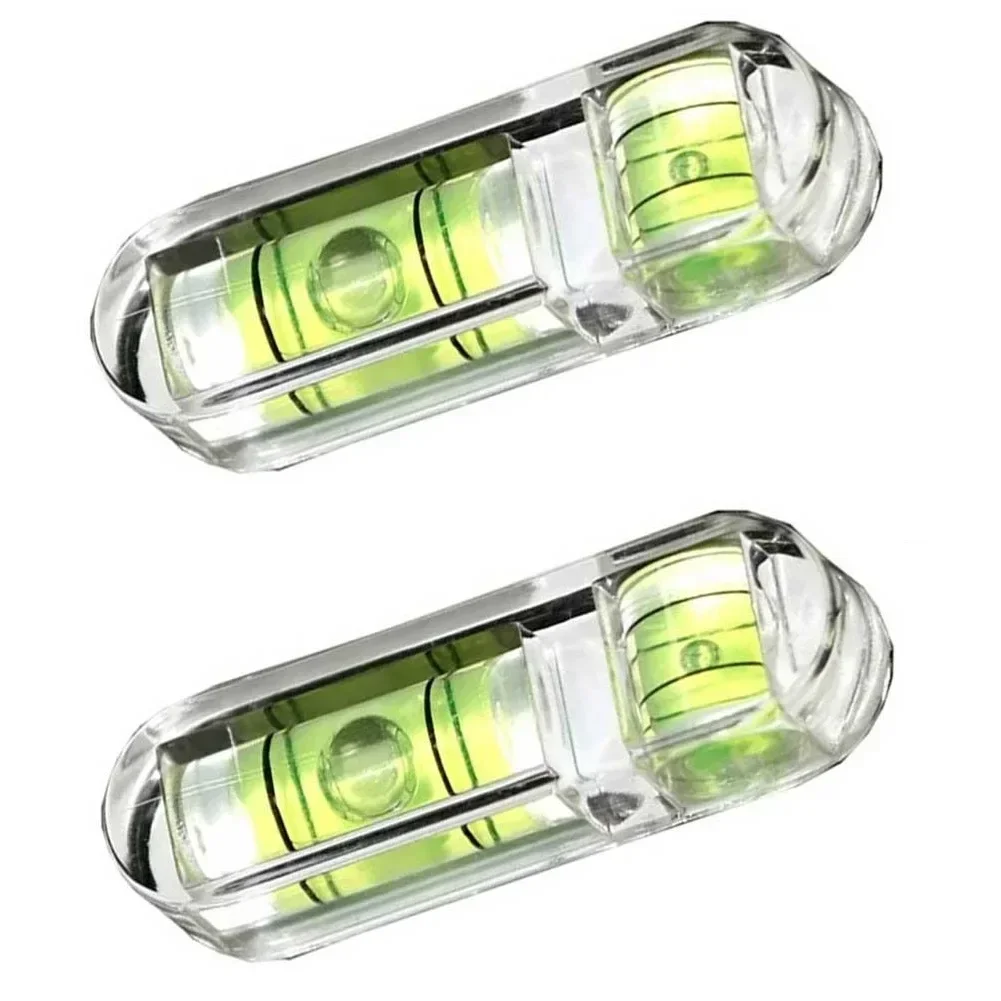 2 st bärbar vattenpass hög precision panorering och lutning specialnivå bubbelnivå konstruktion nivelleringsverktyg mätning lutningshorisont