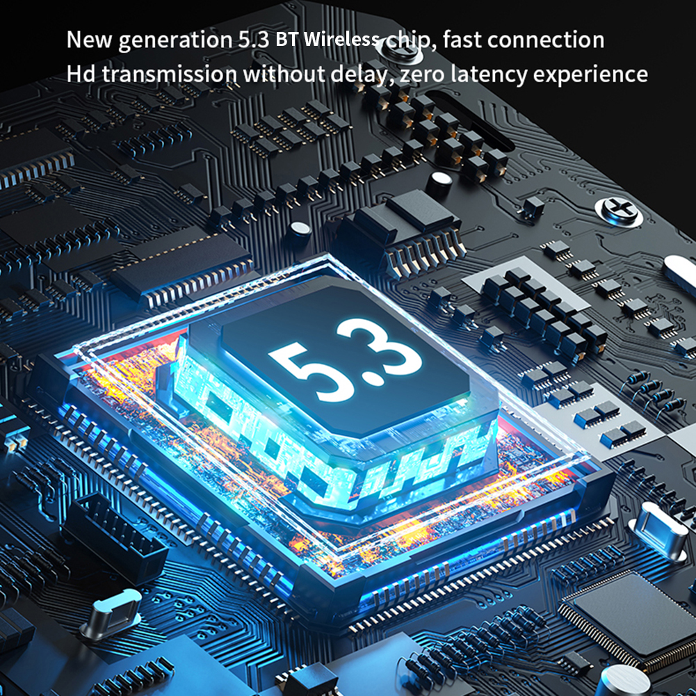 Bluetooth-Compatible 5.3 Wireless Stereo Receiver Transmitter 3.5mm AUX/RCA 2 In 1 Stereo Music Adapter for TV Car Speaker