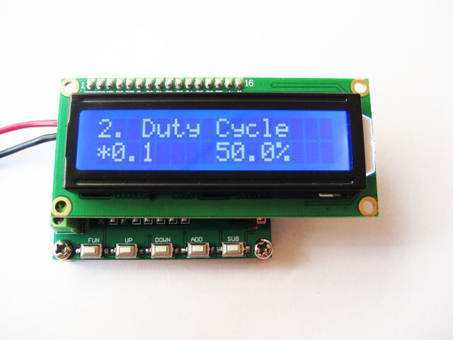 Multifunktionale einstellbare Phase zwei impulssignal Generator ausgänge servo steuersignal frequenzmesser