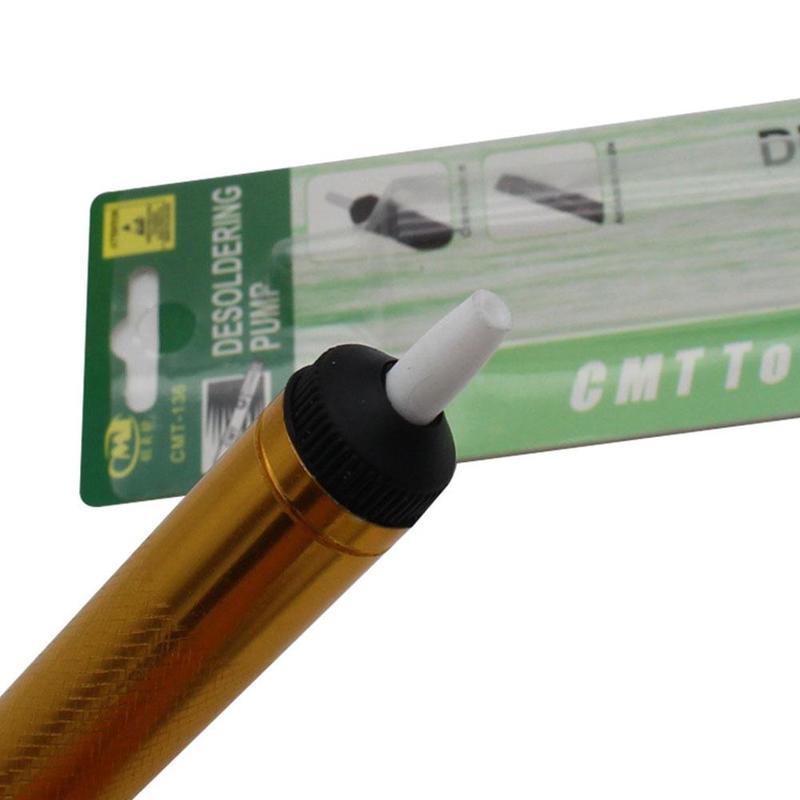 Aluminum Desoldering Pump Suction Tin Gun Soldering Removal Vacuum Sucker Tools Soldering Welding Hand Pen Iron Desolder