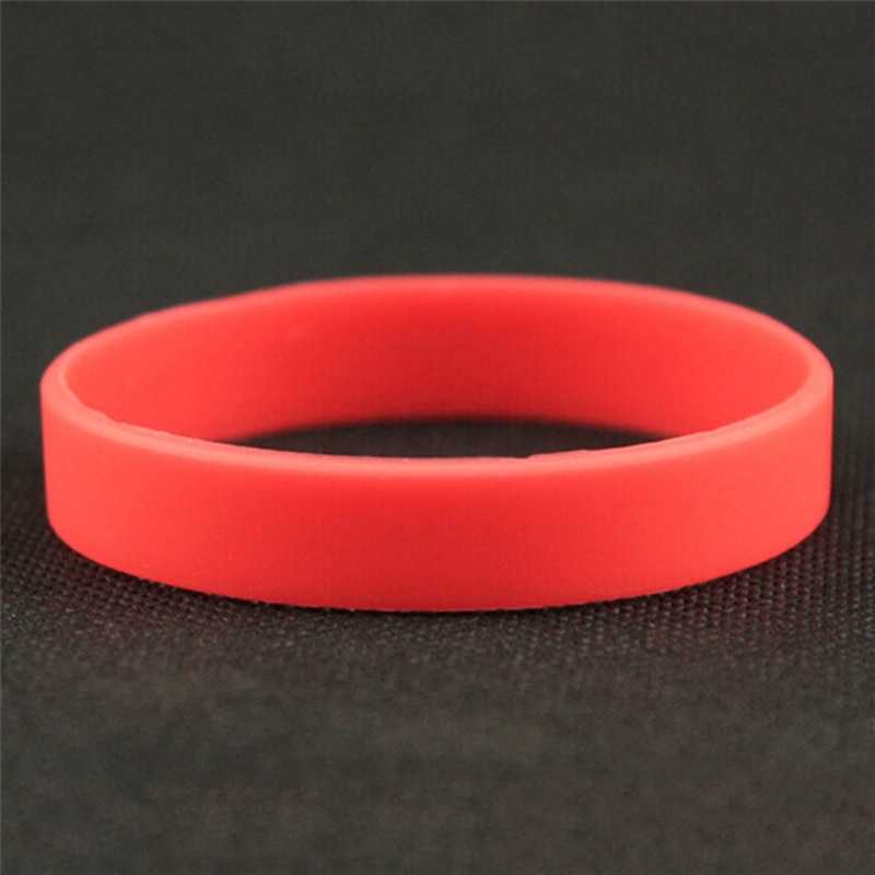 Pulseira de borracha de silicone pulseira de pulso flexível pulseira de punho esportes casual pulseira de silicone de fitness pulseira feminina masculina: 04