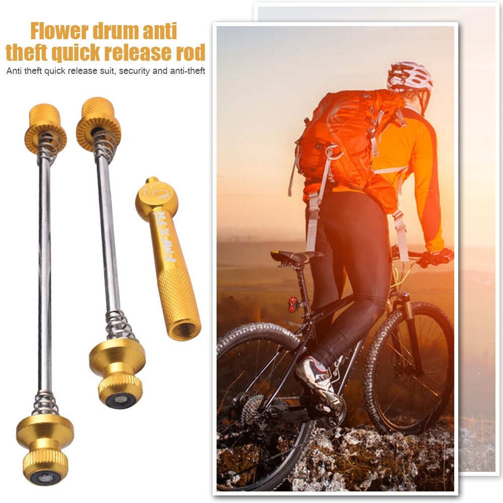 Pinchos para rueda de bicicleta, herramienta de liberación rápida para eje para bicicleta de montaña
