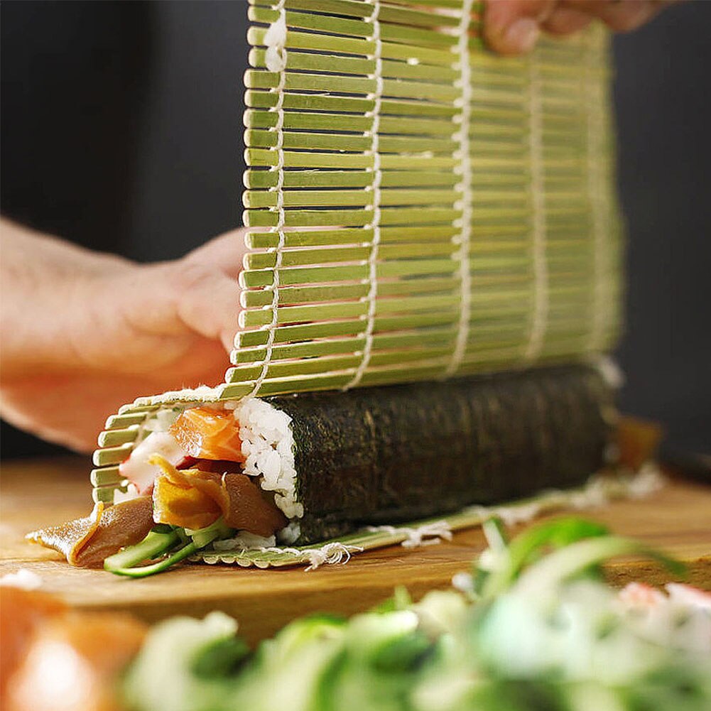 Sushi Maken Diy Rolling Bamboe Stok Niet Giftig Sushi Roll Vierkante