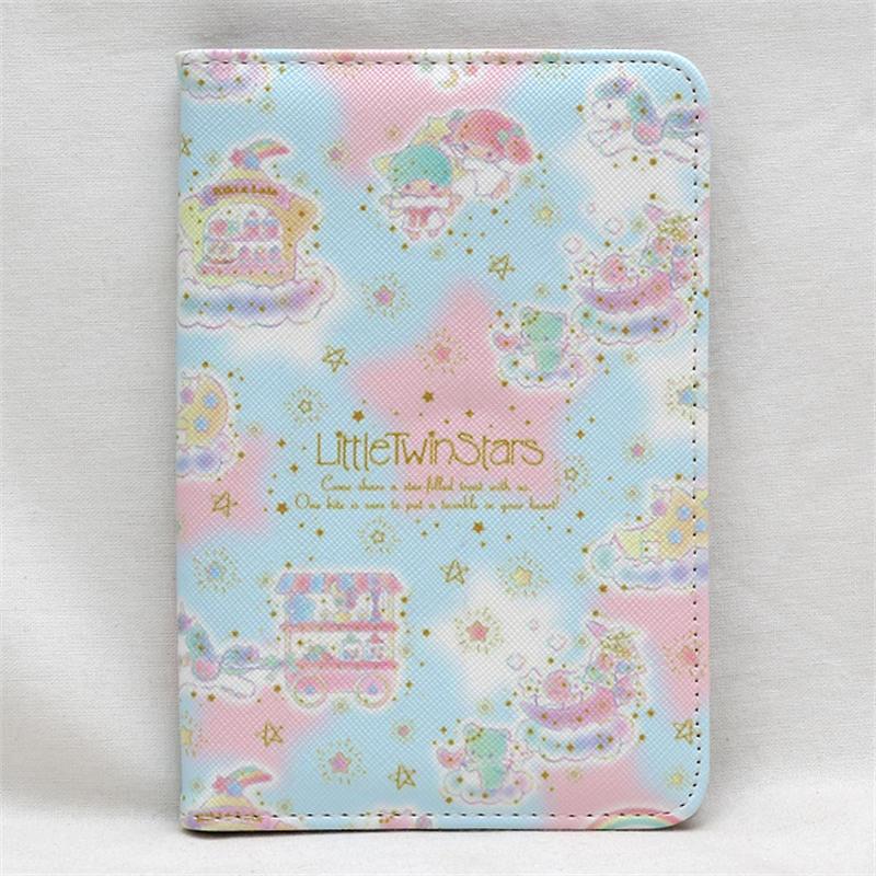 Mcneely peach blossom kvinner passdeksel rosa skinn passholder med kortholder jente pass etui porte carte: Sølv