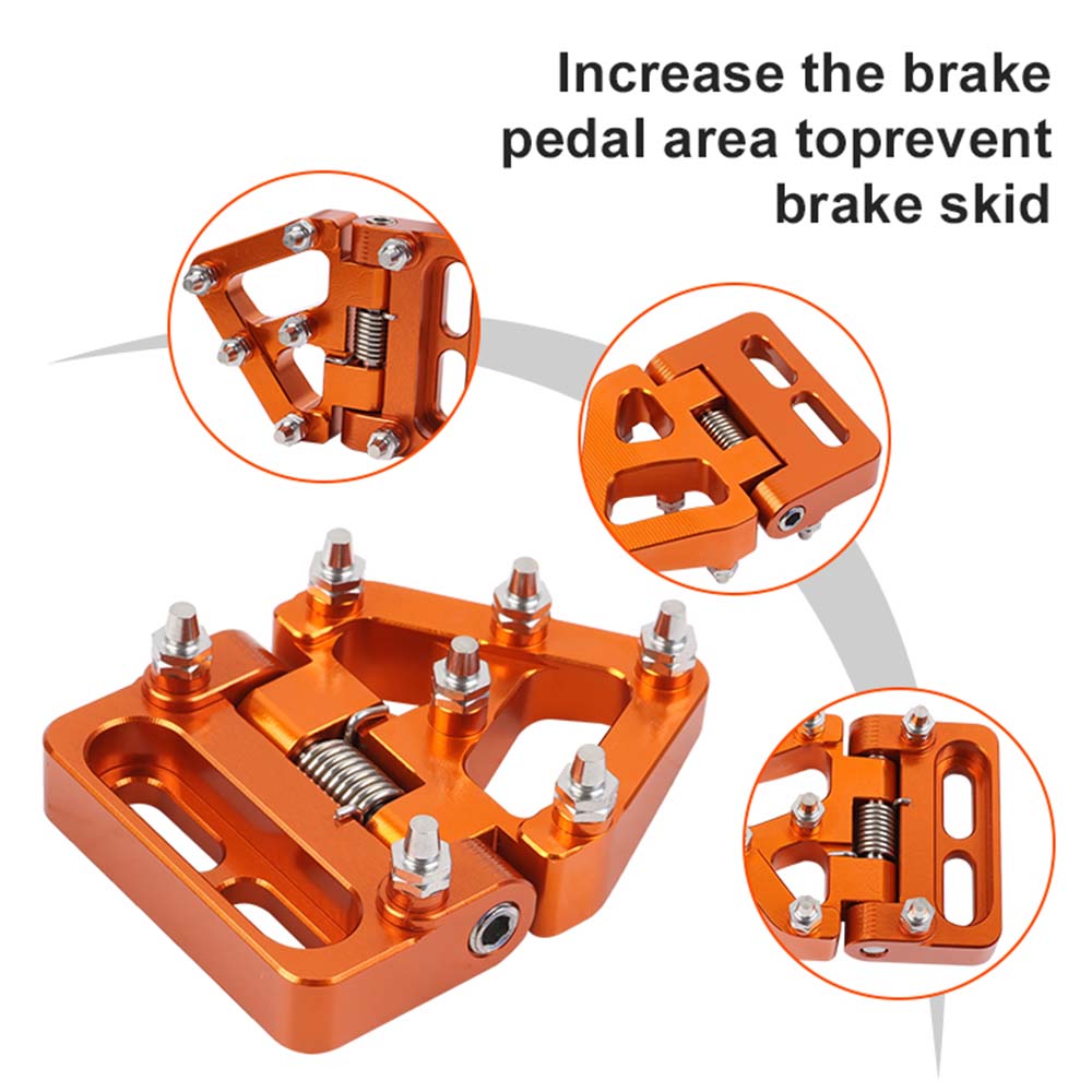 For Beta Xtrainer 300 250 RR RRS 125 200 250 300 350 390 400 430 450 480 500 520 Motorcycle Folding Rear Brake Pedal Tip Plate