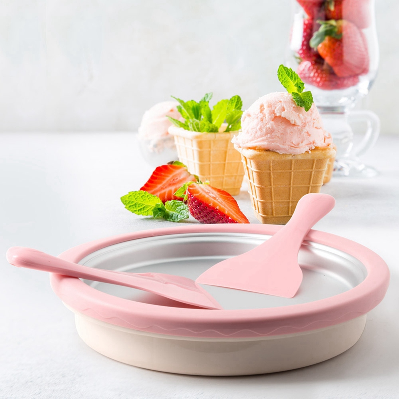Rolle Eis Selbst Eis Maschine Eis Rollen Diy einstellen Gerollt Eis Hersteller Teppanyaki