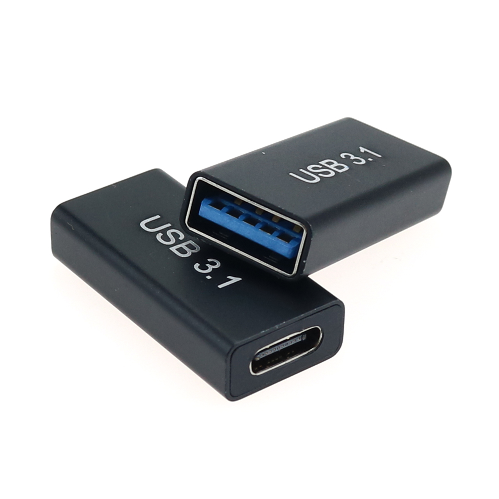 1piece USB Adapter Type C Male To USB3.0 Female USB To Type C Micro OTG Connector USB 3.0 to USB C Cable Mini Adapter Converter: Red