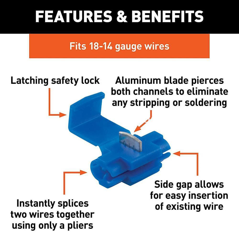 150 a bag of quick connection clamps, non-destructive terminals, wire connection non-breaking and car-use clamp splitter H1H7