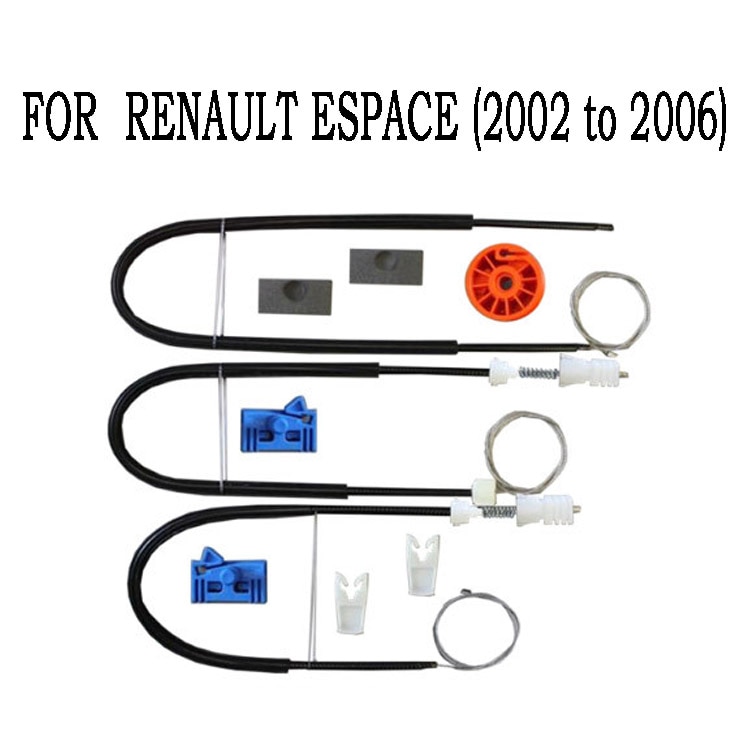 Auto Elektrische Raam Regulator Reparatie Kit Voor Renault Espace 4/5-Deuren Linksvoor 2002-On