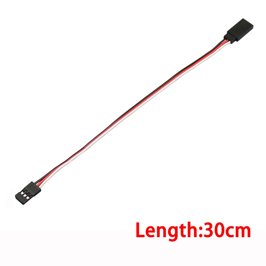 Peça rc 1 peça 15/30/50cm 1to1 1to 2 1 a 3 1 a 4 rc servo cabo de extensão para futaba jr macho para fêmea modelo rc: YELLOW