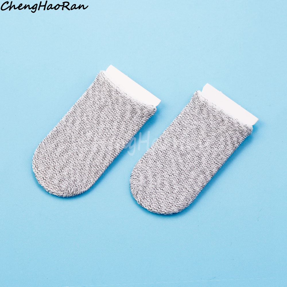 Gants de sueur respirants pour manette de jeu, jeux mobiles, écran tactile, doigts, 1 paire: Or