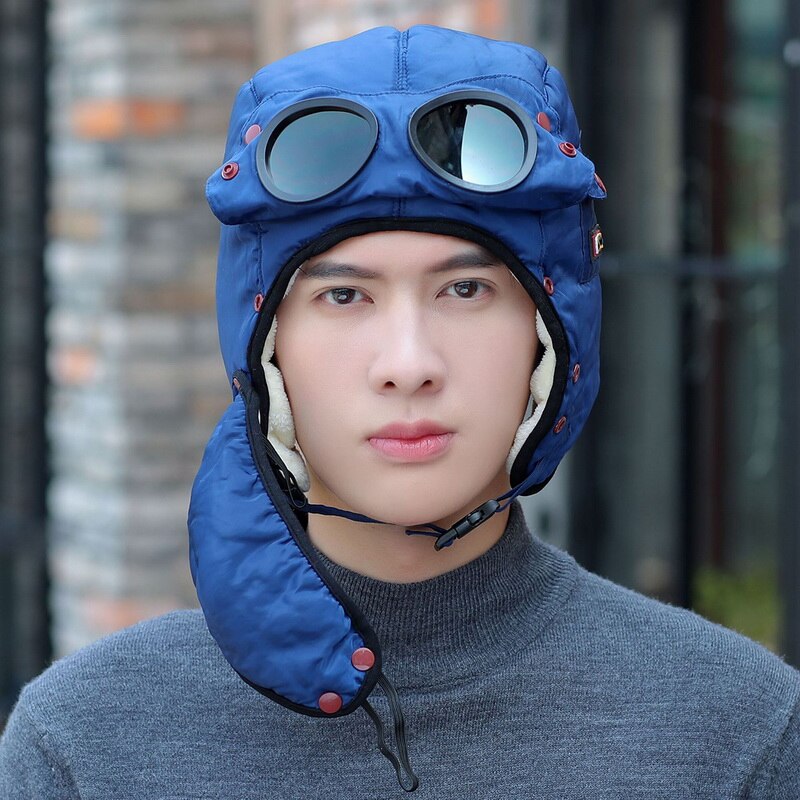 Women Men Winter Russian Waterproof Hood Pilot Hat – Grandado