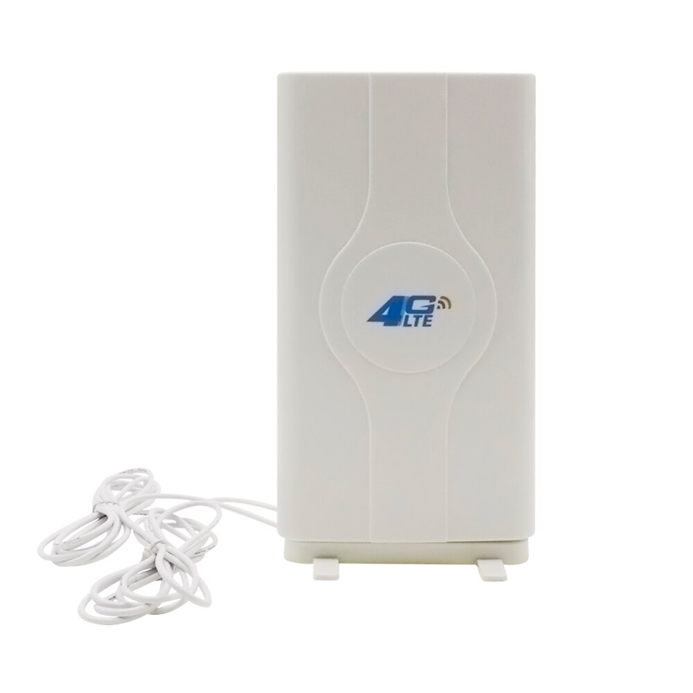 700-2600mhz 3g 4g Lte amplificador externo Antena de Panel 4G LTE mimo 2x2 CRC9/TS9/SMA conector + 2M para 3g 4g router 4g wifi móvil