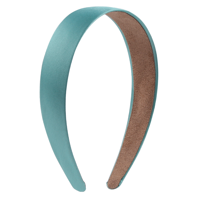 1 Pc Popular Lady Solid Satin Hair Band Plain Alice Headbands For Girls 1Inch Width Ribbon Headband Sales DIY Hair Accessori