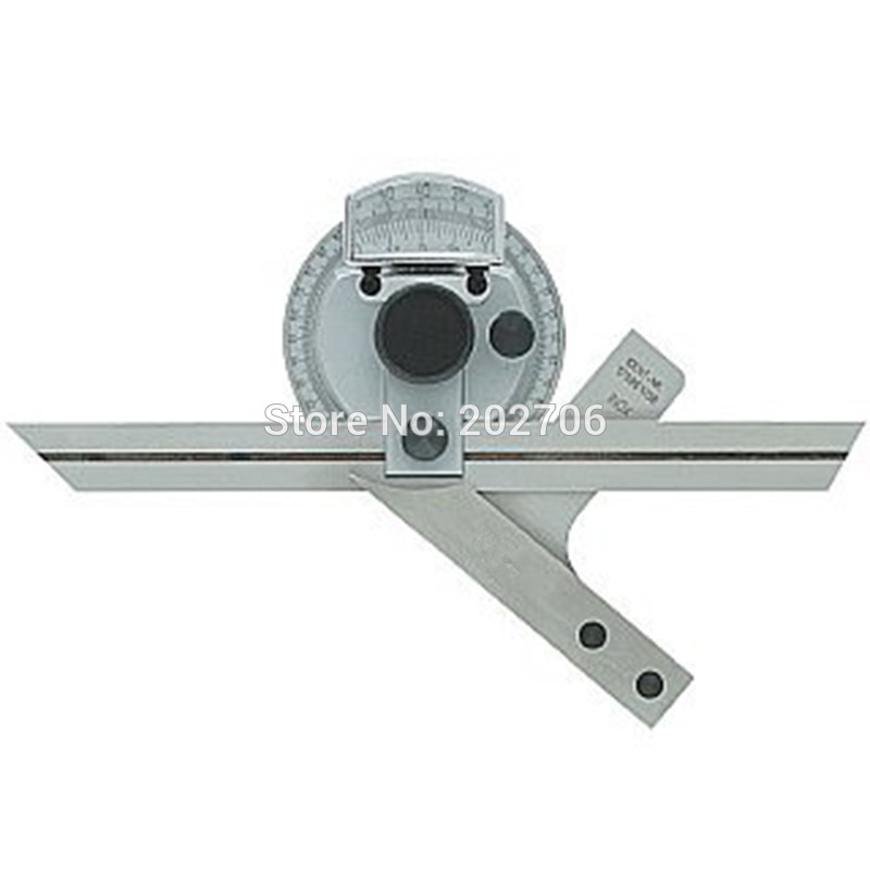 360degree Universal Bevel Protractor Angle Finder Angular Dial Ruler Goniometer with 300mm Blade