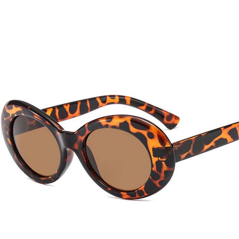 Frauen Schlagkraft Brille Gläser Männer Sonnenbrille Weiblich Männlich Oval Sonnenbrille Schwarz Weiß verrotten Brillen UV400