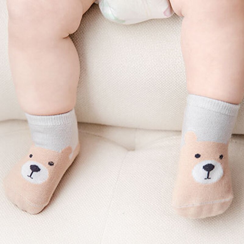 Cartoon Baby Sokken Lente Zomer Antislip Baby Boy Meisje Floor Sokken Voor Pasgeboren Baby Peuter Kids Ankle sokken 1-3Y