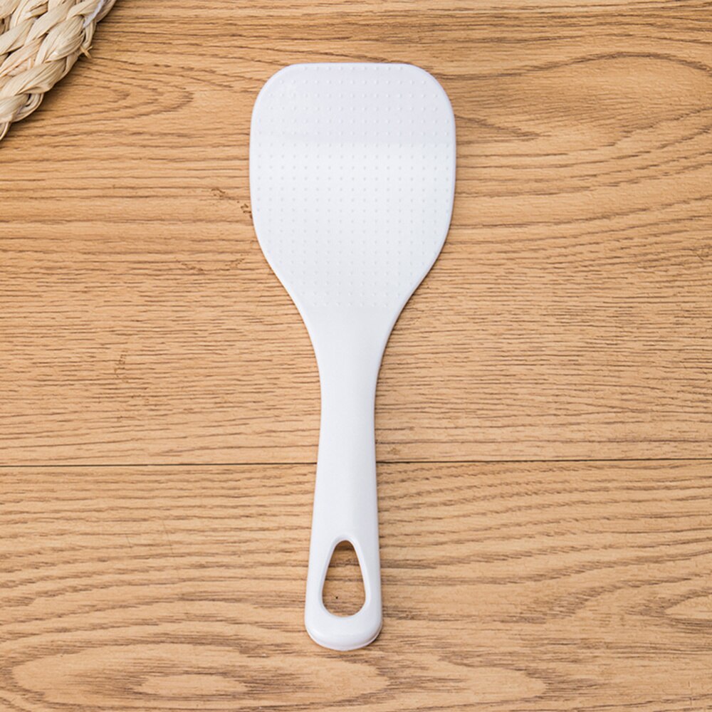 Cuchara de arroz blanca para el hogar, cuchara de arroz de grado alimenticio, pala de arroz, utensilios de cocina creativos, utensilios domésticos de cocina, 2 uds.