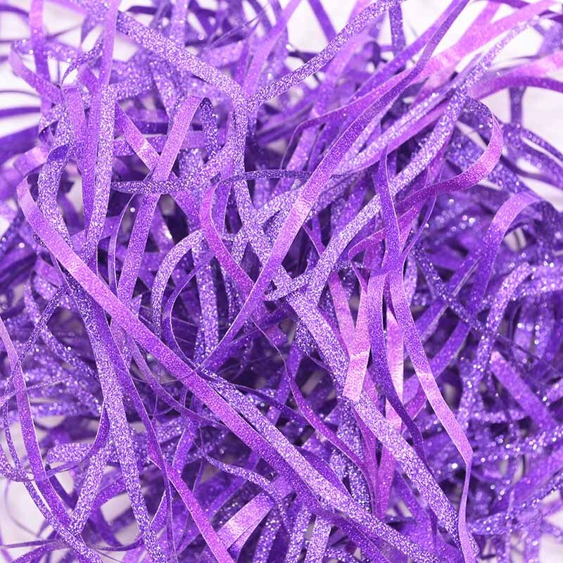 gekleurd decoratief opvulmateriaal | kleur zalm | papiersnippers
