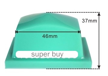 Siliconen rubber pad hoofd voor tampondrukmachine 46x25mm houten basis