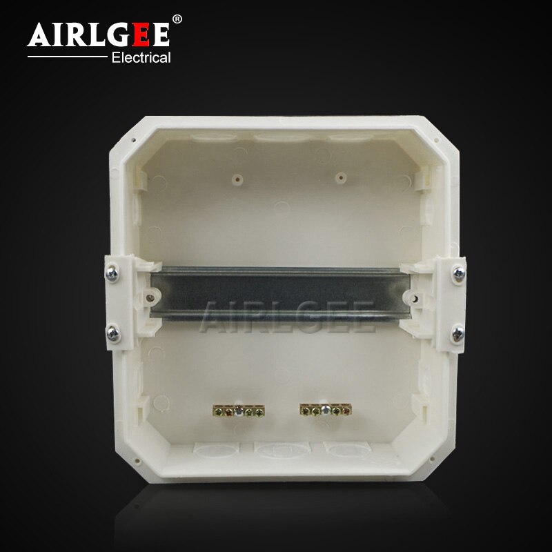 8 Way recessed domestic enclosure MCB Distribution Box ABS plastic switch box