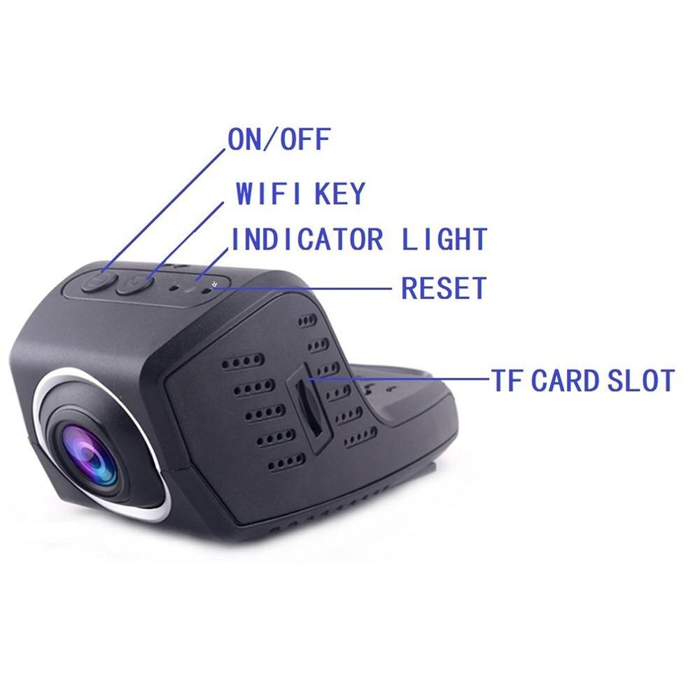 V47HD 1080P Mini caméra objectif unique | Voiture DVR, caméra de véhicule, enregistreur de conduite, caméra de tableau de bord, capteur G WiFi 170*1920 P