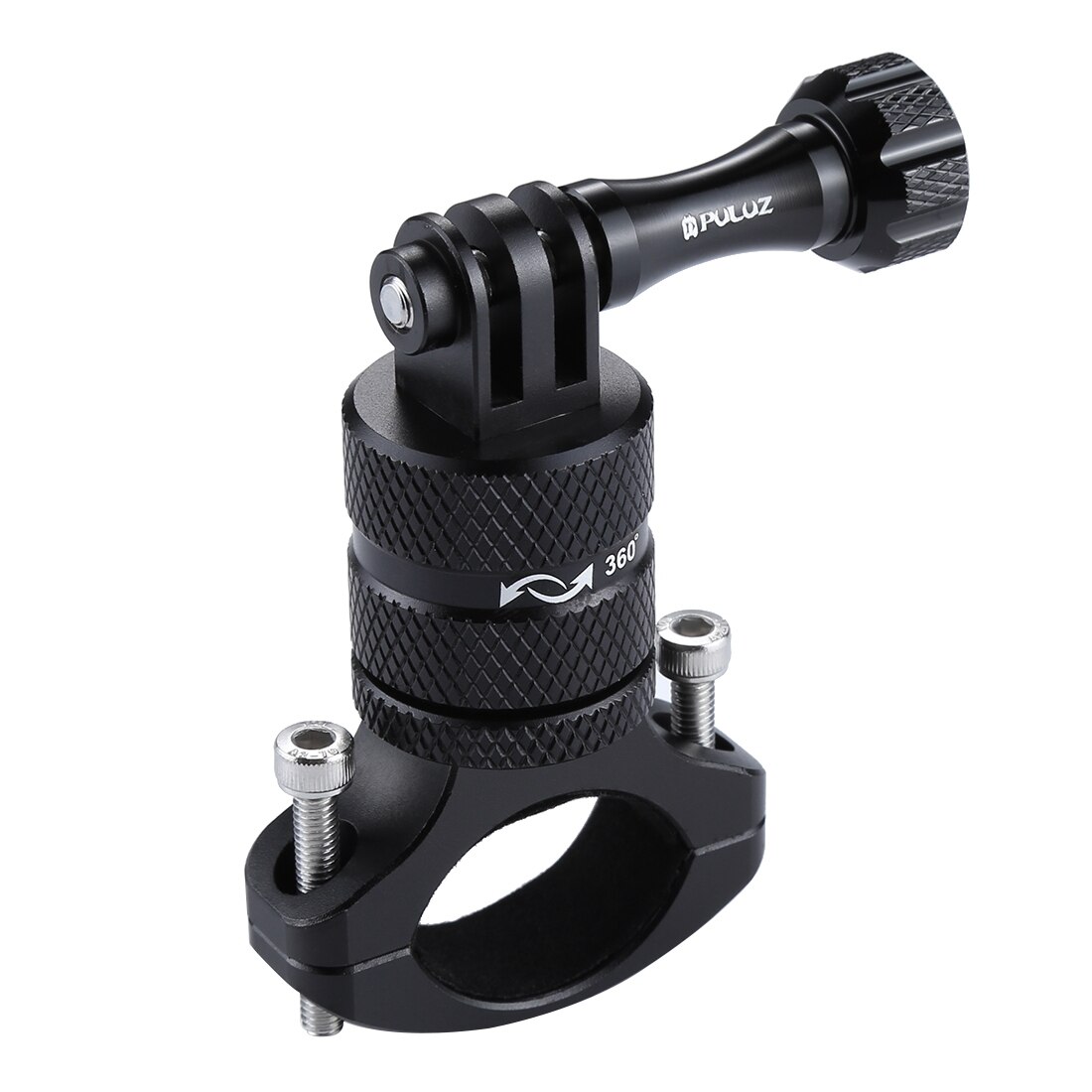 Aktion Kameras 360 Grad Drehung Fahrrad Aluminium Lenker Adapter Halterung mit Schraube für GoPro Held9 Schwarz 8 Schwarz für DJI OSMO